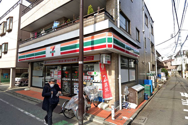 ロムルスコート幡ヶ谷 セブンイレブン笹塚店まで450m