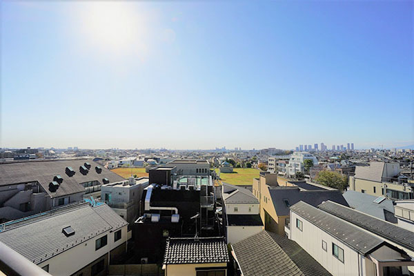 ライオンズマンション上池台 バルコニーからの眺望