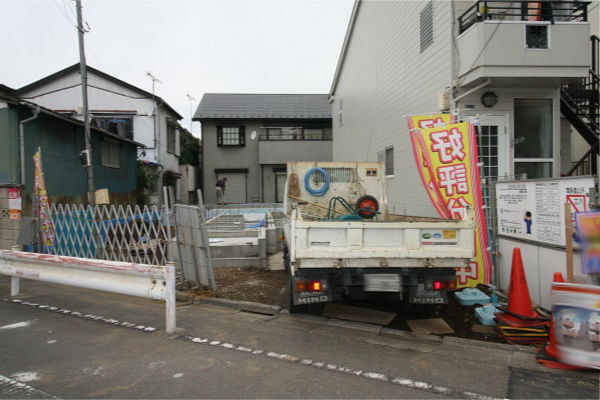 矢口渡 新築分譲住宅 1号棟 現地/H31.4撮影