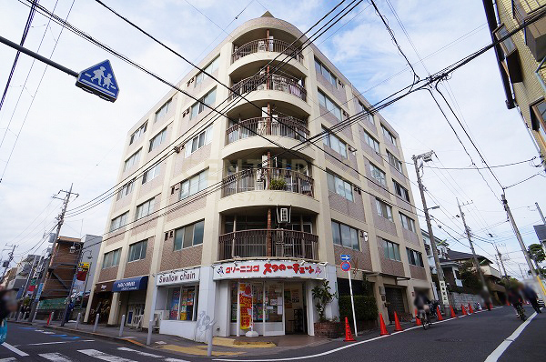 シャンボール尾山台 建物外観(2020.12撮影)