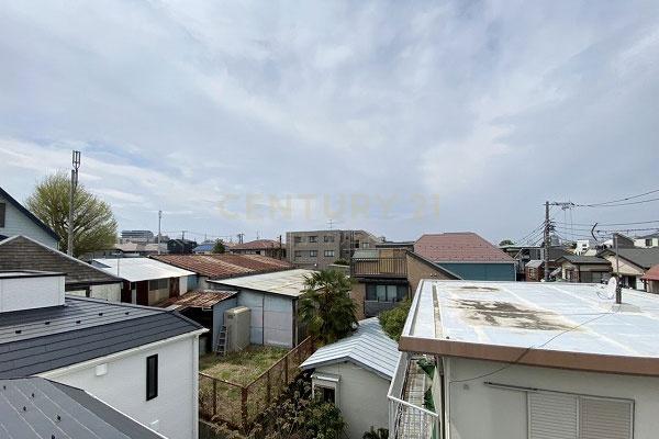 世田谷区桜二丁目 新築分譲住宅 ルーフバルコニーからの眺望