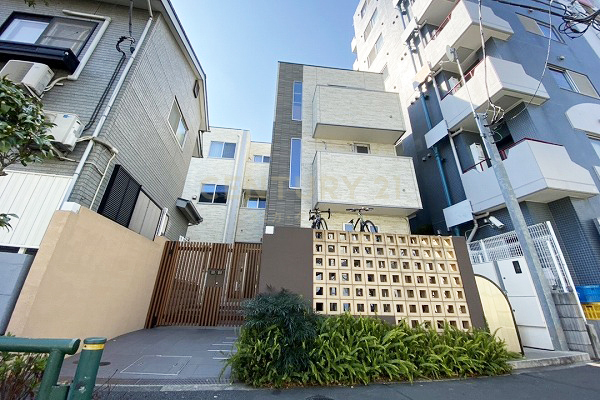 リムテラス三軒茶屋 建物外観(2021.2撮影)