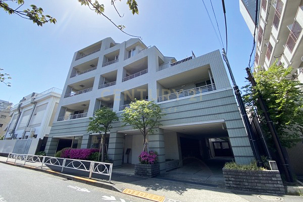 クオリア目黒祐天寺 建物外観(2021.4撮影)