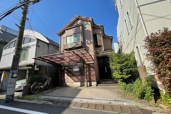 「中目黒」 売土地 販売現地(2022.5撮影)