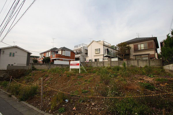 大岡山 売地 C区画 現地
