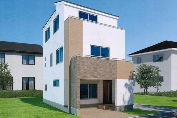 「糀谷」 新築分譲住宅 建物完成予想パース