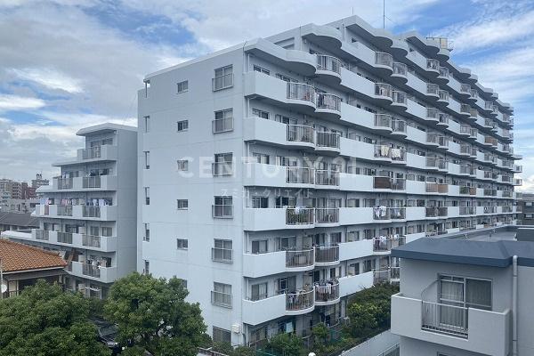 エンゼル萩中パークハイツ 建物外観(2023.9撮影)