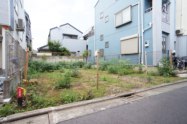 目黒区原町2丁目 建築条件付売地 現地(2020.6撮影)