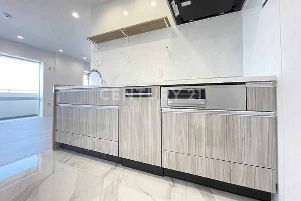 �����s�����揬�ΐ�1���� 17-1�̒��Ã}���V�����̃L�b�`��