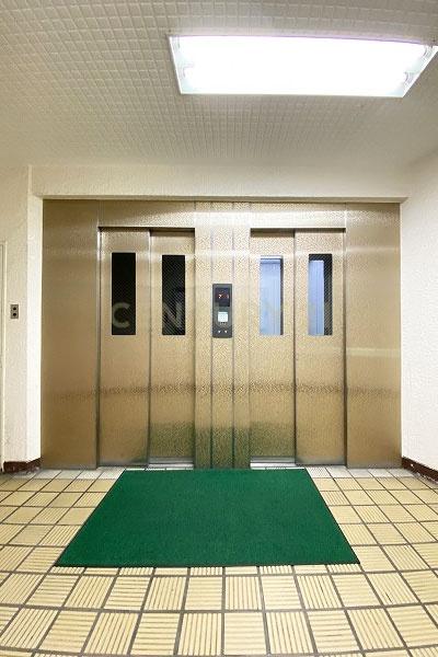 西蒲田スカイハイツ エレベーターホール