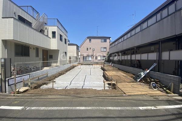 「西大井」 新築一戸建て/A号棟 販売現地(2023.7撮影)