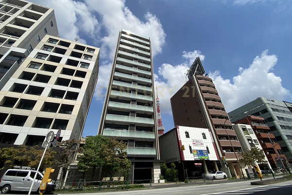 クラッシィスイート・ジオ東麻布 建物外観(2021.9撮影)