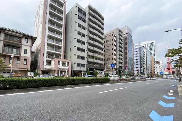 藤和シティスクエア三田サウスウイング 建物外観(2022.8撮影)