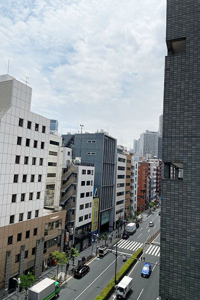 藤和シティスクエア三田サウスウイング バルコニーからの眺望