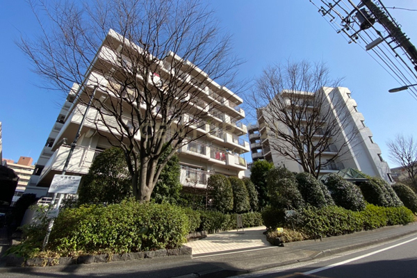 ルネ蒲田ガーデンステイツ 建物外観(2021.3撮影)