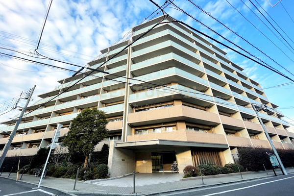 パルテール蒲田フレシアガーデン 建物外観(2021.1撮影)