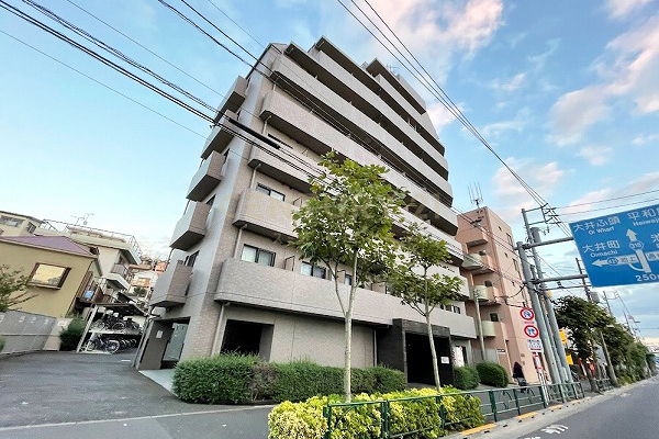 ルーブル大森山王 建物外観(2021.10撮影)