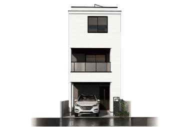 �����s�i���`��7���ڂ̐V�z��ˌ��Ă̌��n�O�ώʐ^