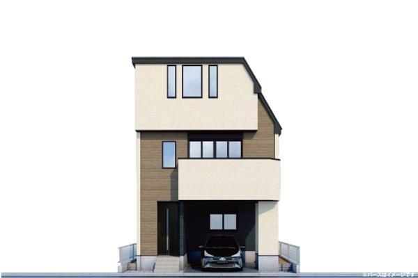 「京急蒲田」 新築分譲住宅 建物完成予想パース