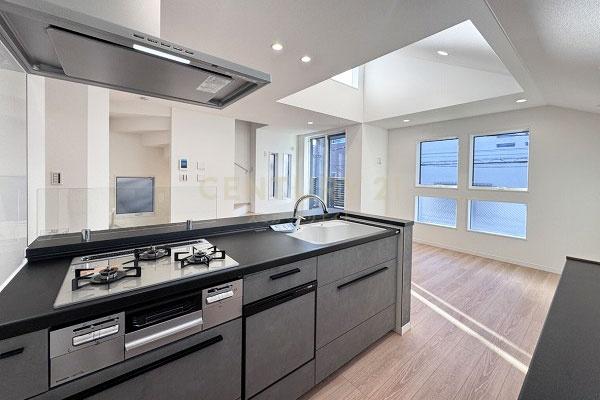 �����s���c�J�扺�n4���ڂ̐V�z��ˌ��ẴL�b�`��