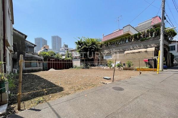 「武蔵小山」 売地 販売現地(2023.5撮影)