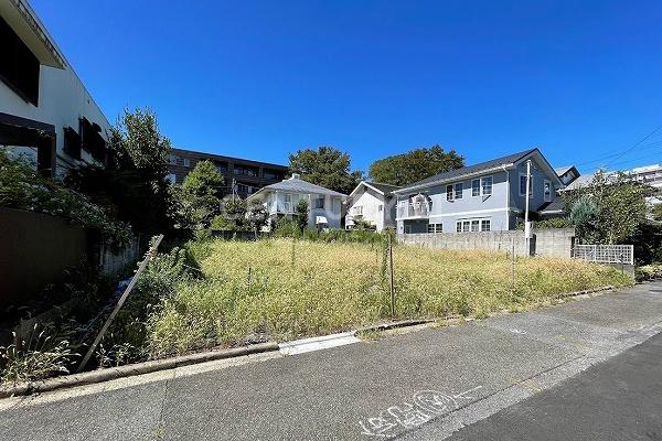 二子玉川 売地/2号地 販売現地(2023.9撮影)