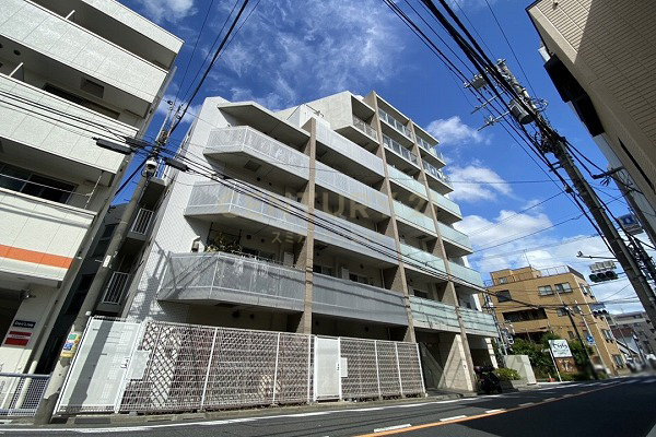 シュロス田園調布南 建物外観(2022.7撮影)