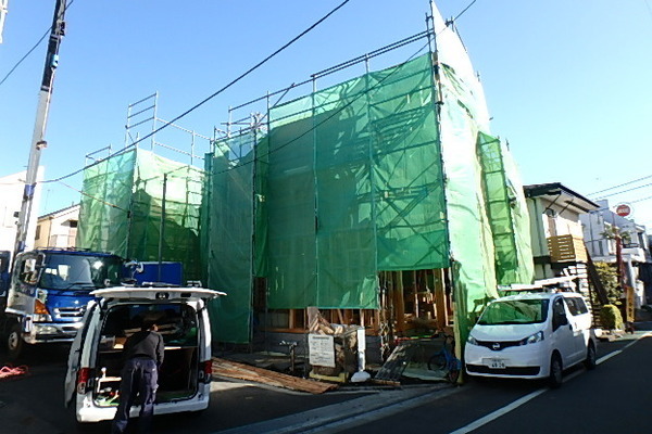 大岡山 新築分譲住宅 7号棟 現地/H31.2撮影