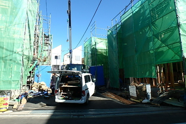 大岡山 新築分譲住宅 5号棟 現地/H31.2撮影