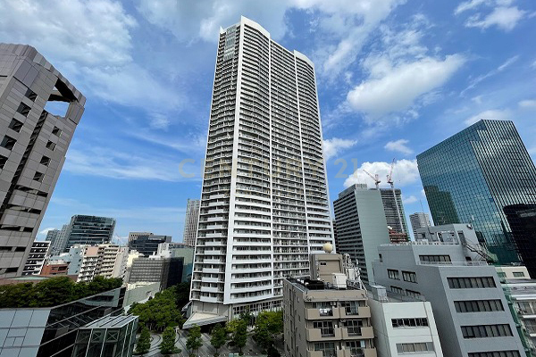 キャピタルマークタワー 建物外観(2022.7撮影)