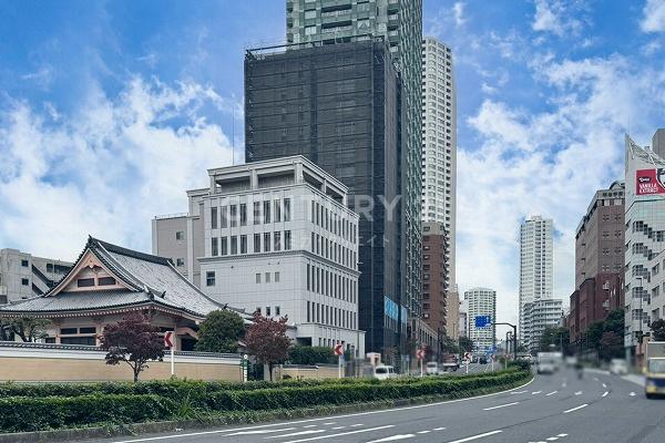 グランスイート白金高輪 建物外観(2025.10撮影)