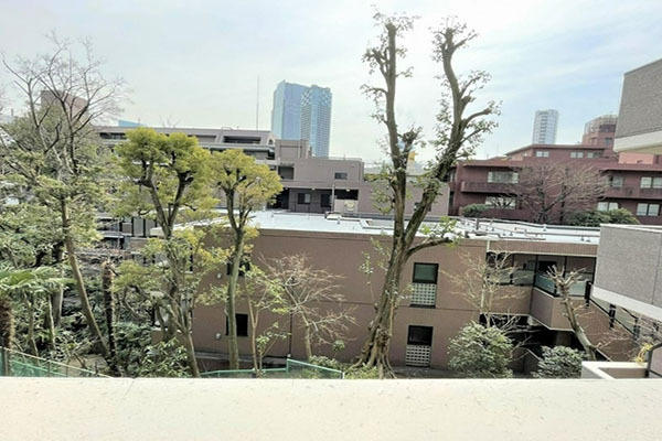 赤坂アーバンライフ バルコニーからの眺望