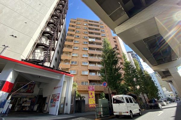 ライオンズマンション西五反田 建物外観(2022.11撮影)
