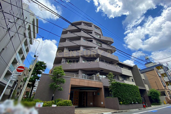 アルカンシエール白金 建物外観(2022.6撮影)