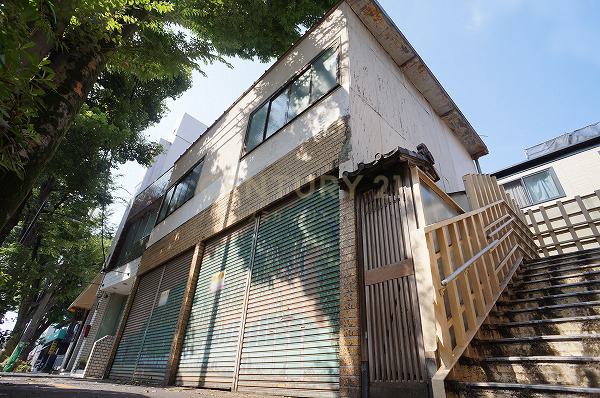 「駒沢大学」 売地 現地(2020.8撮影)