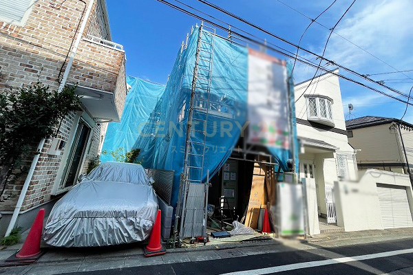 「豪徳寺」 新築分譲住宅 建物外観(2022.6撮影)