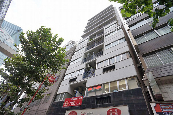 クレール六本木 建物外観(H30.8撮影)