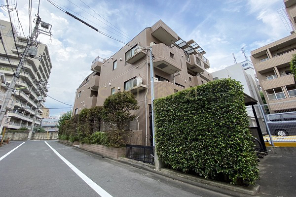 マイキャッスル学芸大学II 建物外観(2021.7撮影)