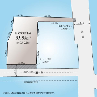 �����s�i���`��2���ڂ̓y�n�̊Ԏ��}