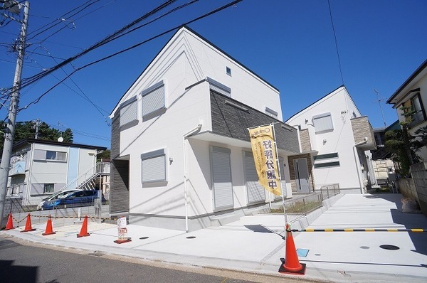 「二子玉川」 新築分譲住宅3号棟 現地(H30.8撮影)