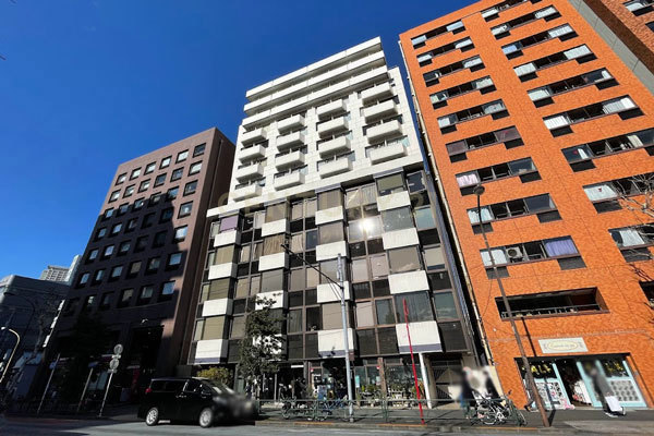 アルベルゴ乃木坂 建物外観(2022.2撮影)