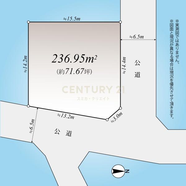 �_�ސ쌧���l�s���捡�h2���ڂ̓y�n�̊Ԏ��}