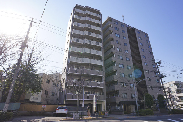 デュオシティ大森町 外観(H30.3撮影)