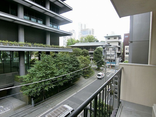 元赤坂マンション バルコニーからの眺望