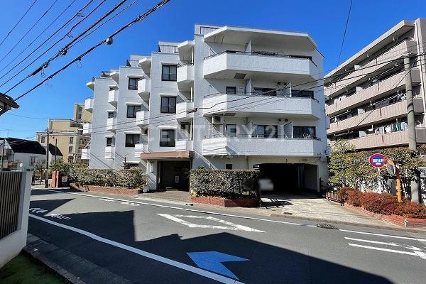 イトーピア上池台マンション 建物外観(2023.2撮影)