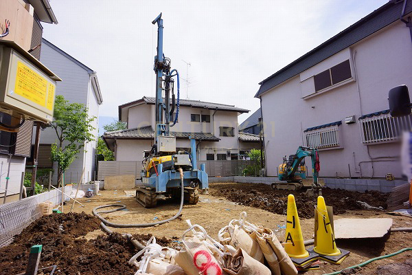 「池上」新築一戸建て/2号棟 現地(2020.5撮影)