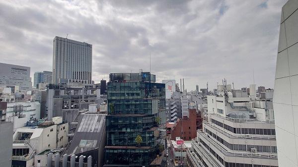 ニュー渋谷コーポラス バルコニーからの眺望