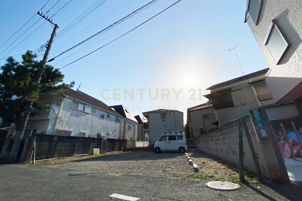 大田区中央4丁目 売地 B区画 販売現地(2021.3撮影)