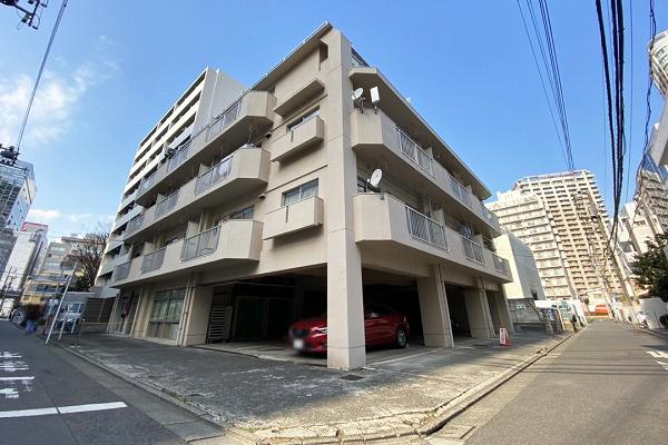 サニーコーポ五反田 建物外観(2021.1撮影)