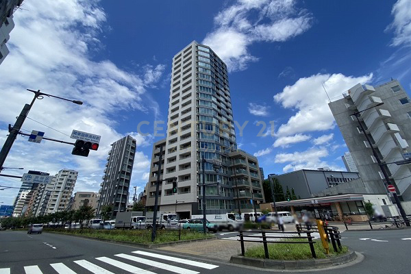 パークタワー渋谷本町 建物外観(2022.7撮影)